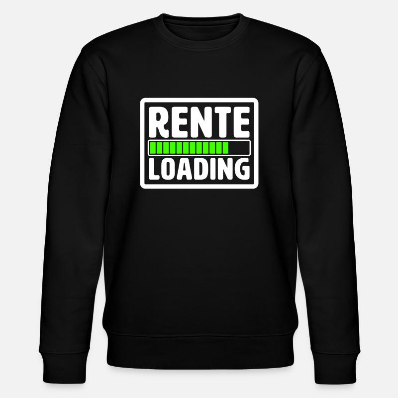 RENTE LOADING - Stanley/Stella Unisex Bio-Sweatshirt CHANGER  - Schwarz