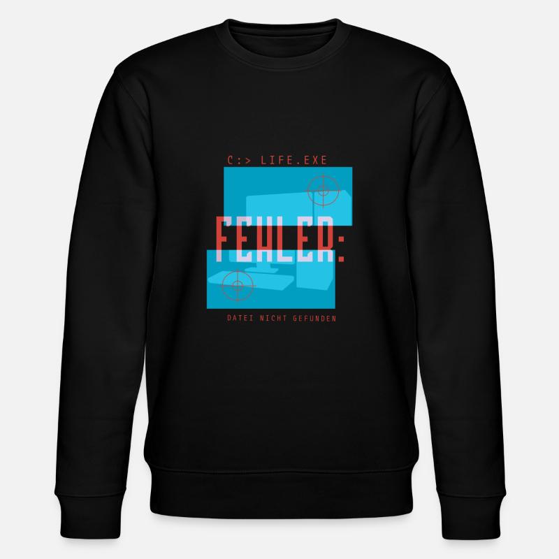 Informatique drôle informatique professionnel cadeau - Sweat bio CHANGER Stanley/Stella Unisexe - noir