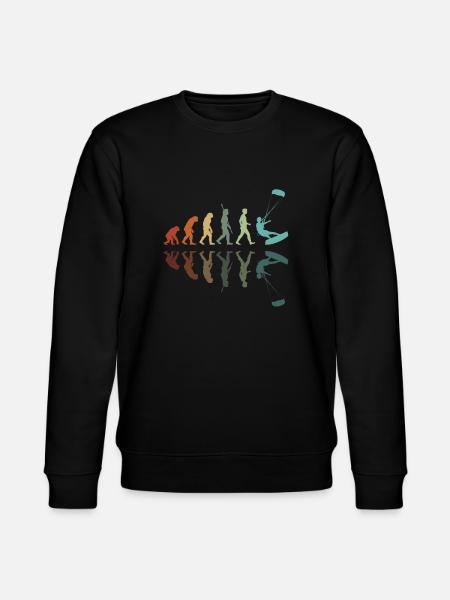 Kiteboarding Development - Stanley/Stella CHANGER Unisex Organic Sweatshirt - black