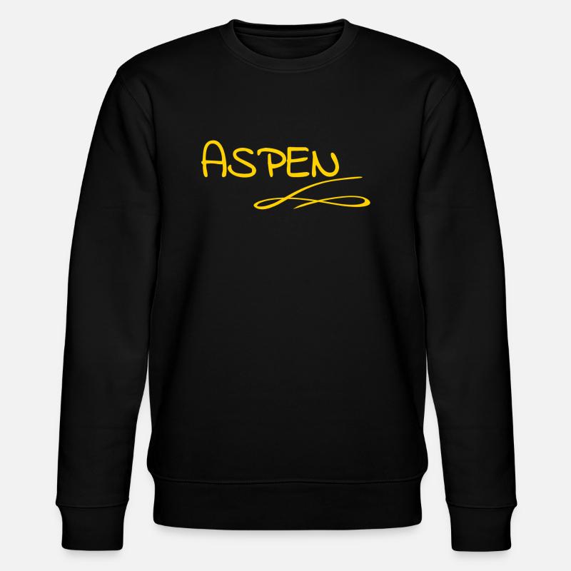 Aspen - Stanley/Stella Unisex Bio-Sweatshirt CHANGER  - Schwarz