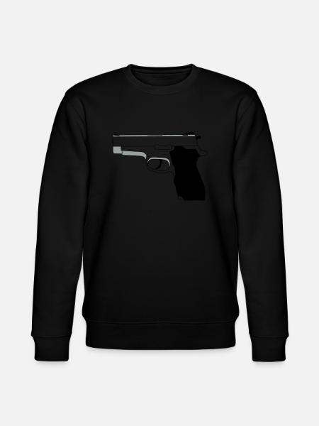 Pistol - Stanley/Stella CHANGER Unisex Organic Sweatshirt - black