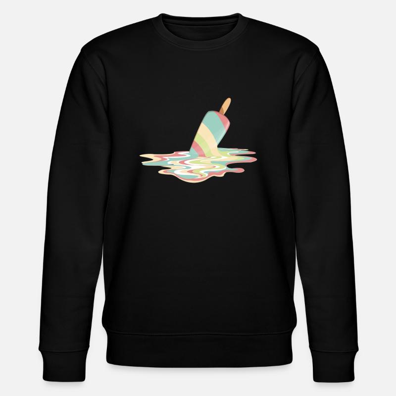 Eis geschmolzen - Stanley/Stella Unisex Bio-Sweatshirt CHANGER  - Schwarz