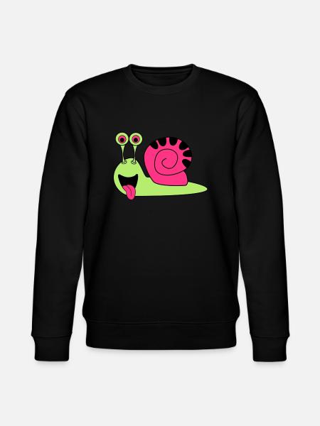 schnecke - Stanley/Stella CHANGER Unisex Organic Sweatshirt - black