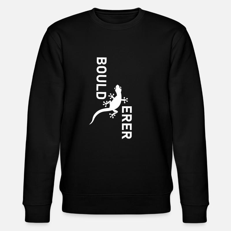 boulderer - Stanley/Stella Unisex Bio-Sweatshirt CHANGER  - Schwarz