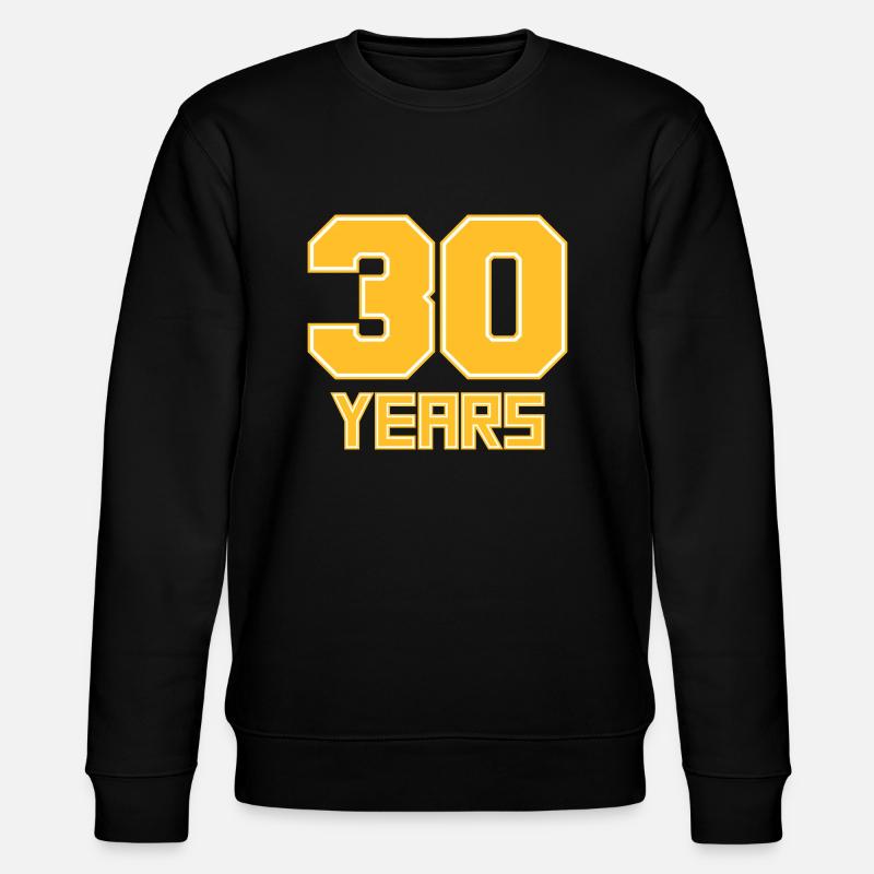 30 ans - Sweat bio CHANGER Stanley/Stella Unisexe - noir