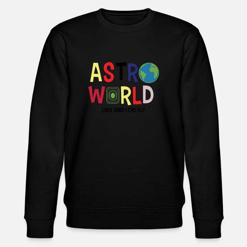 ASTROWORLD - Stanley/Stella Unisex Bio-Sweatshirt CHANGER  - Schwarz