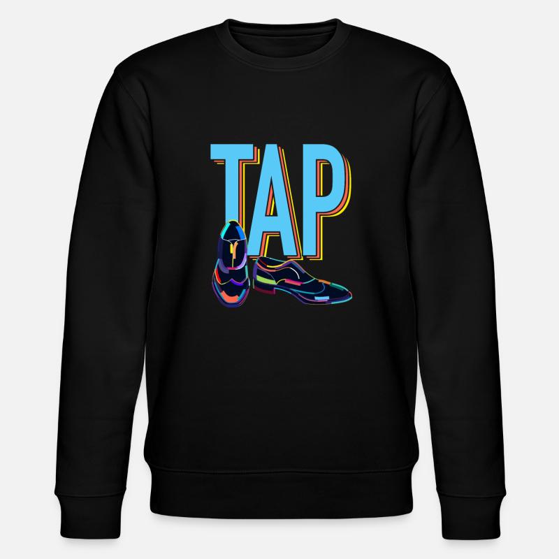Tap Dancing - Tap - Stanley/Stella CHANGER Unisex Organic Sweatshirt - black