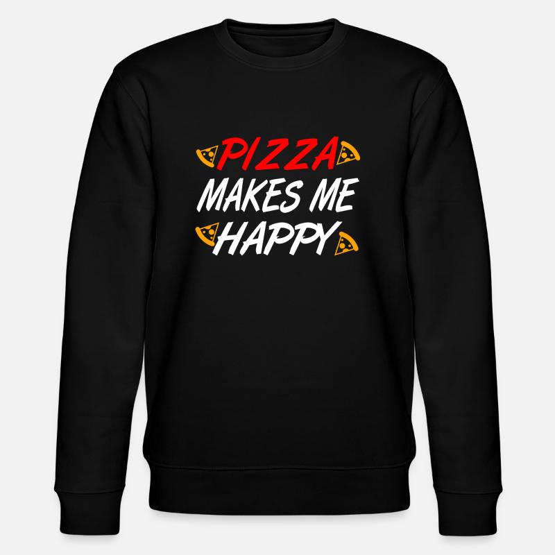 Pizza - Sweat bio CHANGER Stanley/Stella Unisexe - noir