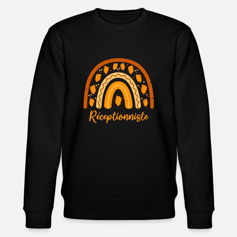 Elue meilleure réceptionniste | réceptionniste - Sweat bio CHANGER Stanley/Stella Unisexe - noir