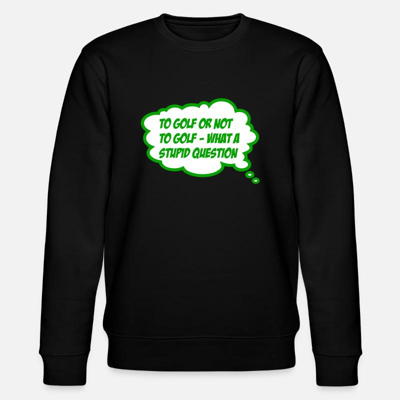 golfe - Sweat bio CHANGER Stanley/Stella Unisexe - noir