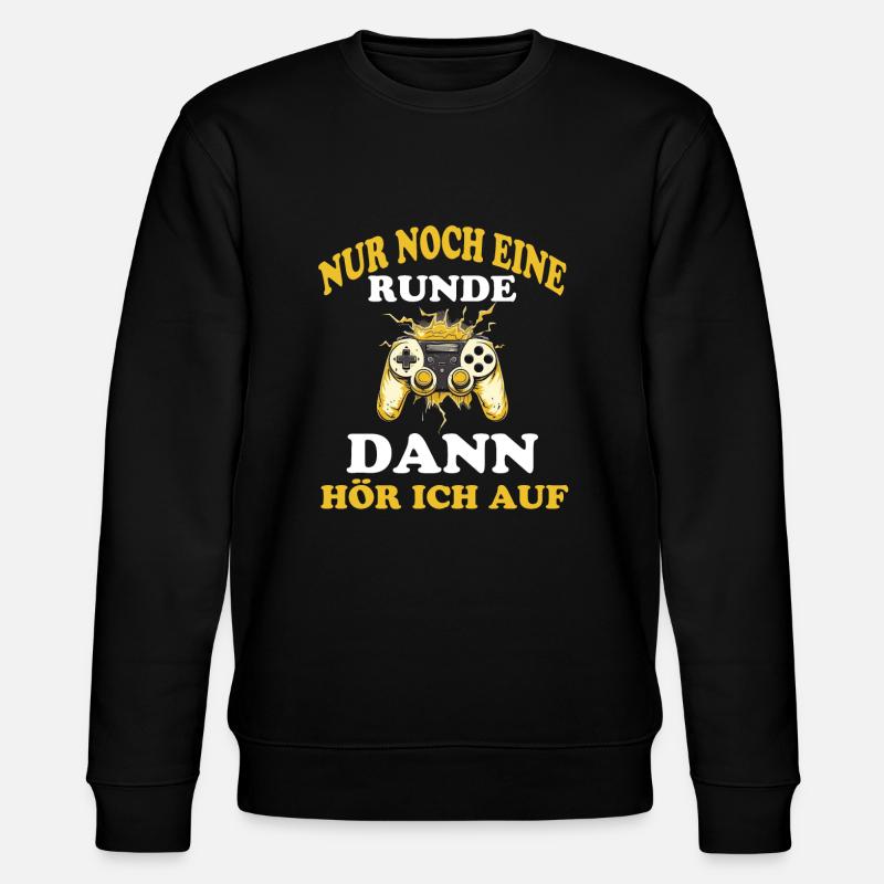 Gaming Spruch Gamer Sprüche - Stanley/Stella Unisex Bio-Sweatshirt CHANGER  - Schwarz