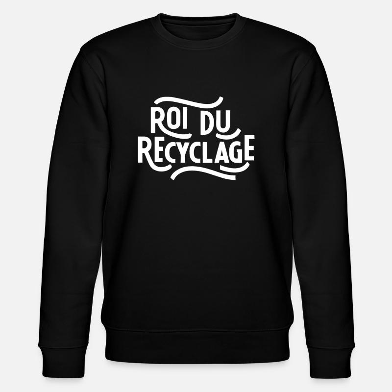 Roi du recyclage - Sweat bio CHANGER Stanley/Stella Unisexe - noir