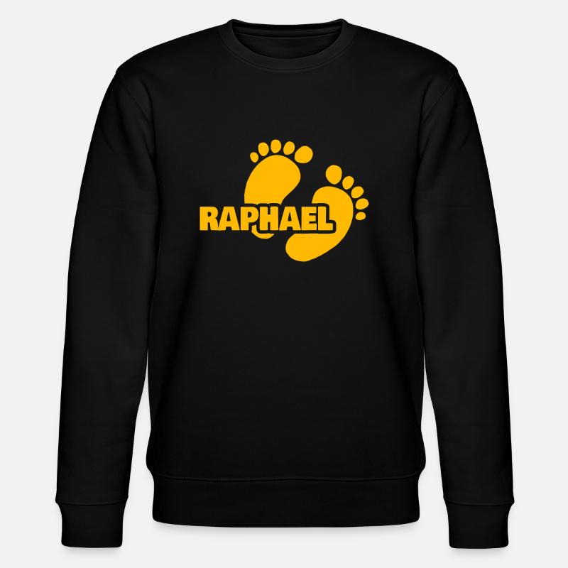 Raphael as Birth - Stanley/Stella CHANGER Unisex Organic Sweatshirt - black