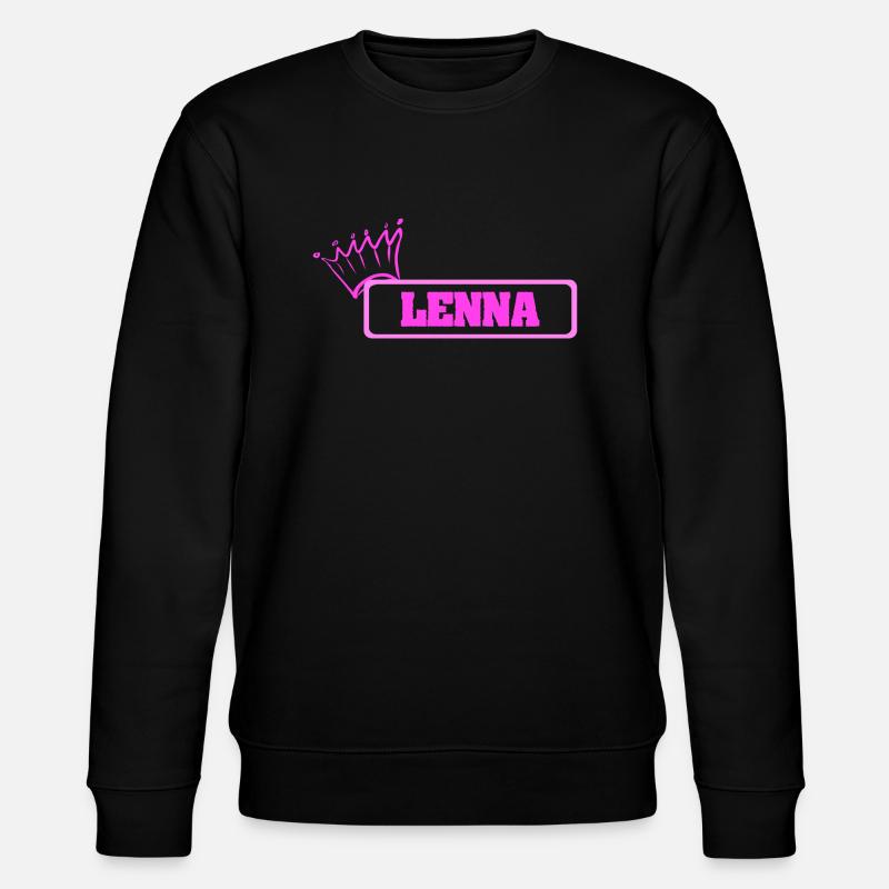 Krone Lenna - Stanley/Stella Unisex Bio-Sweatshirt CHANGER  - Schwarz