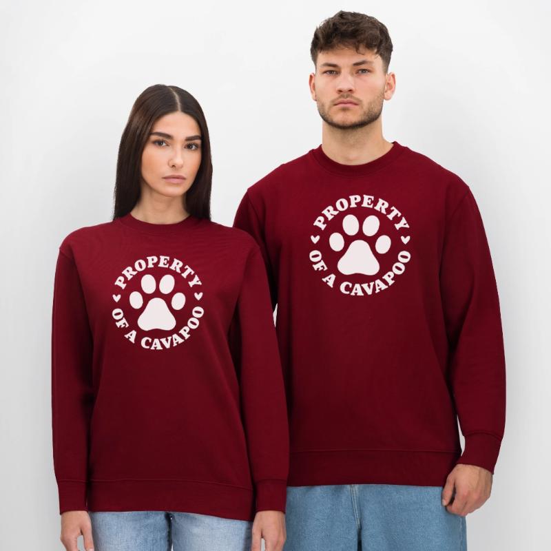 Eigentum eines Cavapoo Stanley/Stella Unisex Bio-Sweatshirt CHANGER 