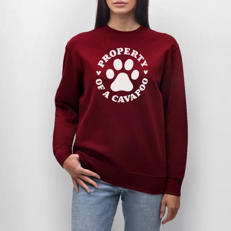 Eigentum eines Cavapoo Stanley/Stella Unisex Bio-Sweatshirt CHANGER 