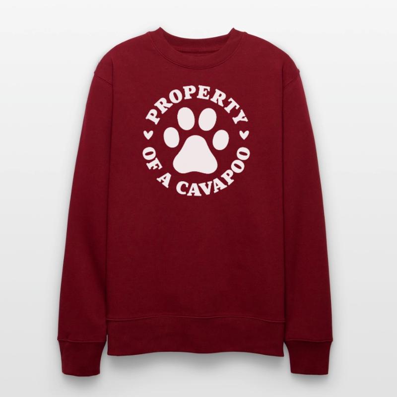 Eigentum eines Cavapoo Stanley/Stella Unisex Bio-Sweatshirt CHANGER 