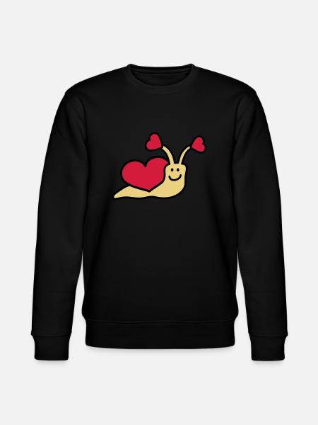 love_snail_3c - Sweat bio CHANGER Stanley/Stella Unisexe - noir