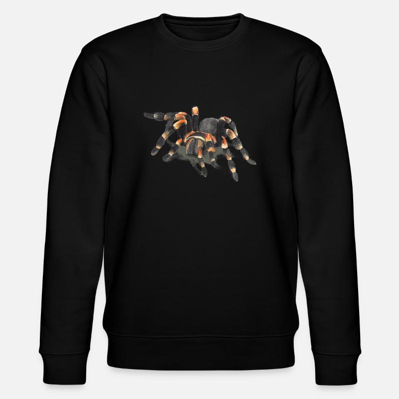Vogelspinne - Stanley/Stella Unisex Bio-Sweatshirt CHANGER  - Schwarz