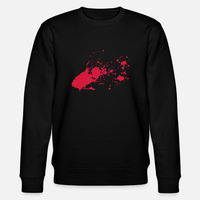 éclaboussures de sang - Sweat bio CHANGER Stanley/Stella Unisexe - noir