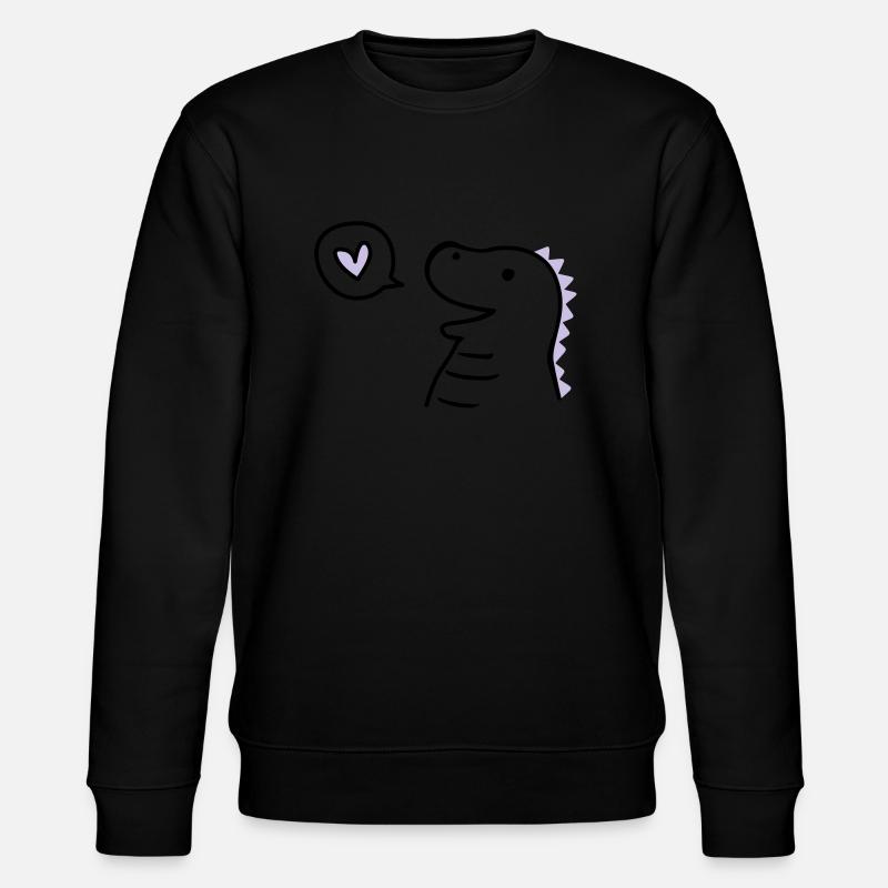 Cute Dino - Sweat bio CHANGER Stanley/Stella Unisexe - noir