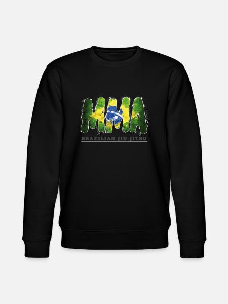 mma brasilien - Stanley/Stella Unisex Bio-Sweatshirt CHANGER  - Schwarz