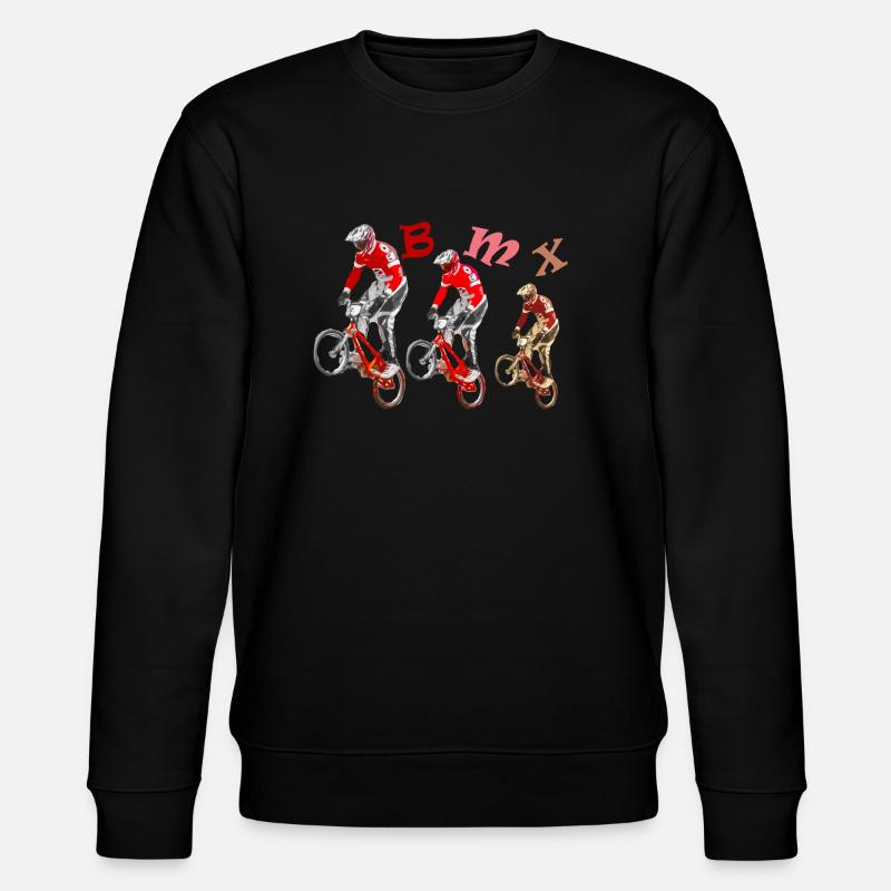 bmx - Stanley/Stella Unisex Bio-Sweatshirt CHANGER  - Schwarz