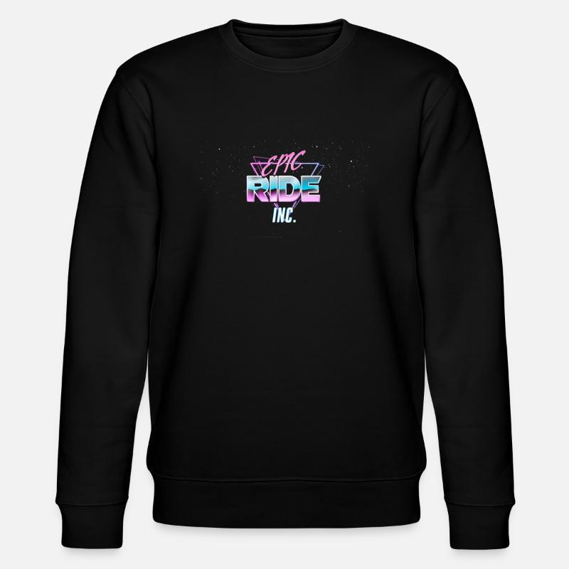 EPIC RIDE INC. - Stanley/Stella Unisex Bio-Sweatshirt CHANGER  - Schwarz