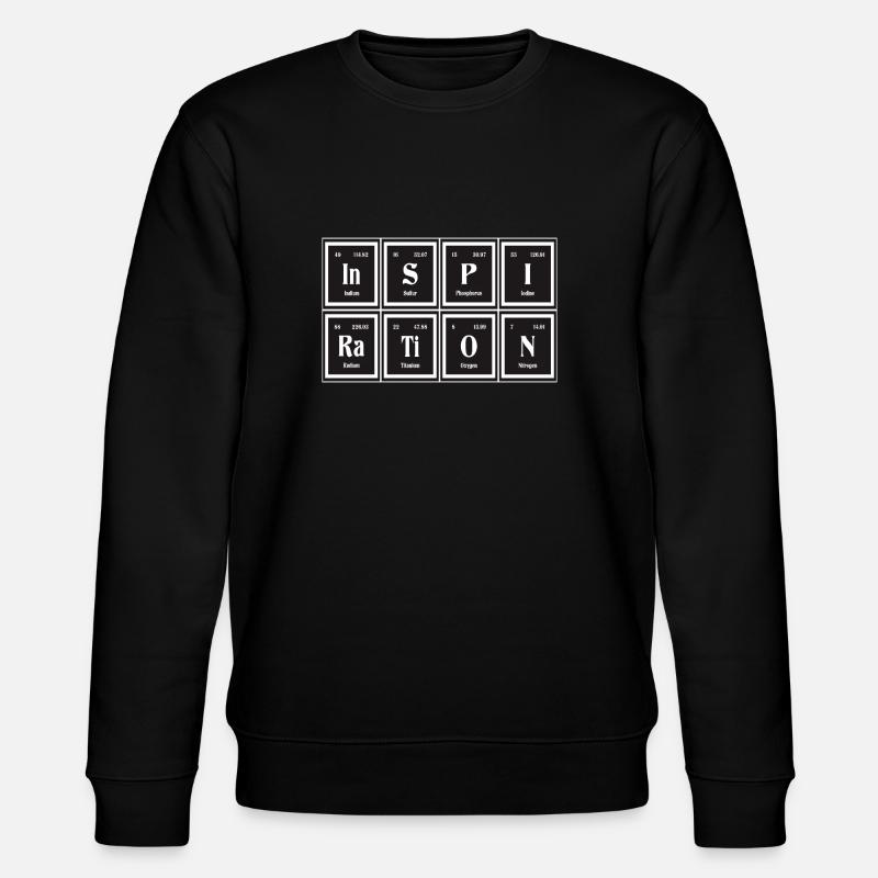 Inspiration | Periodensystem der Elemente - Stanley/Stella Unisex Bio-Sweatshirt CHANGER  - Schwarz