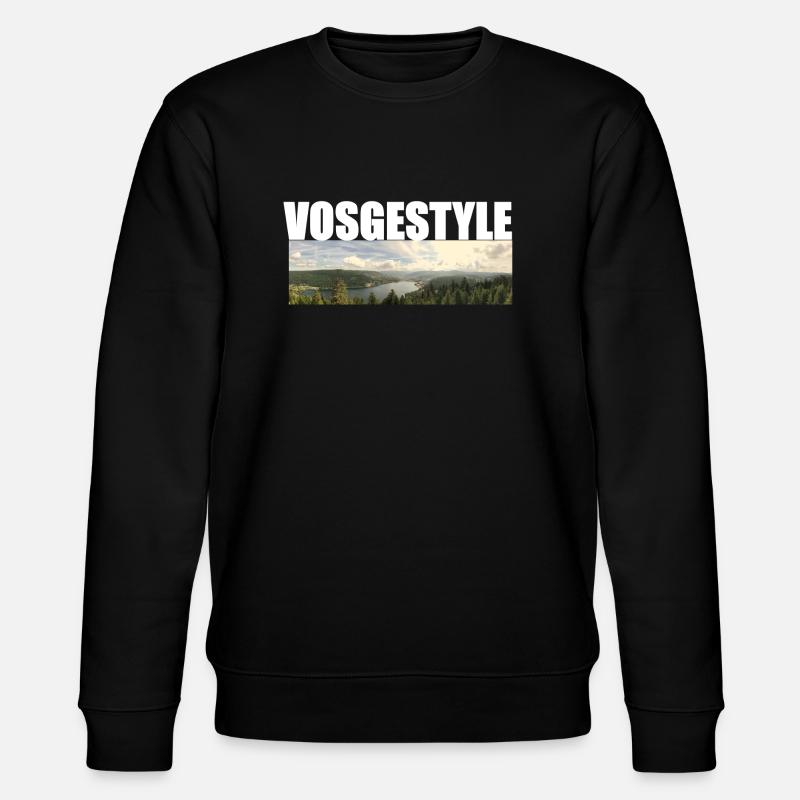 Vosgestyle - Stanley/Stella CHANGER Unisex Organic Sweatshirt - black
