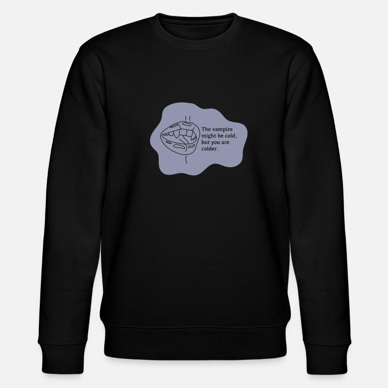 Vampire - Sweat bio CHANGER Stanley/Stella Unisexe - noir