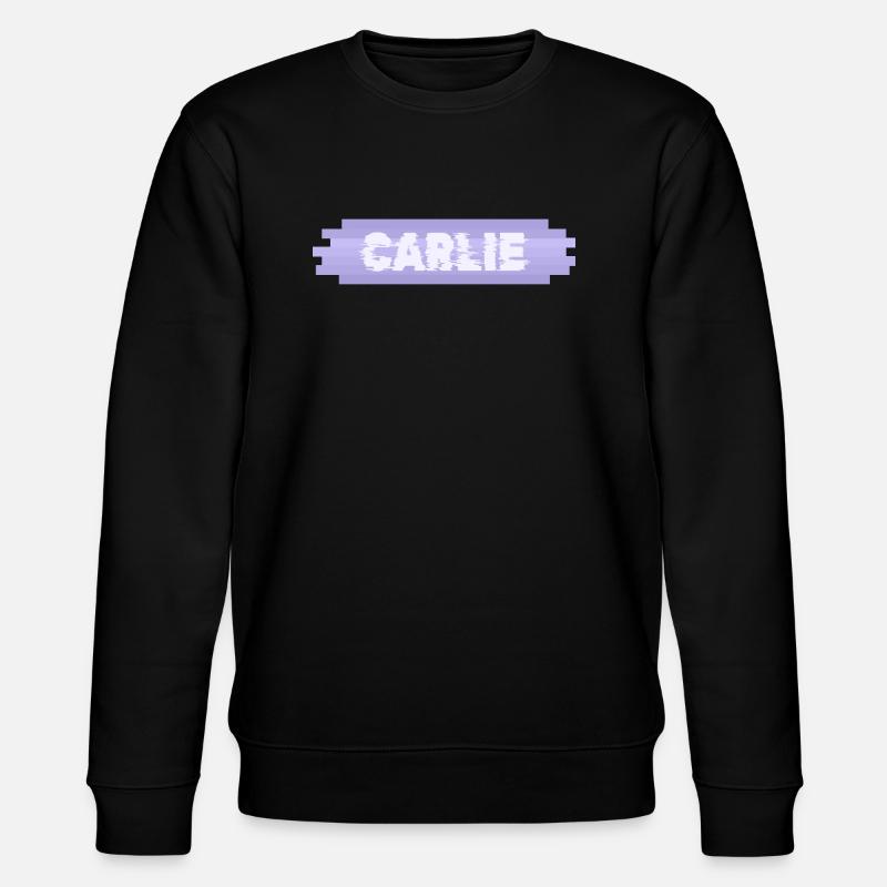 Carlie als Mutter - Stanley/Stella Unisex Bio-Sweatshirt CHANGER  - Schwarz