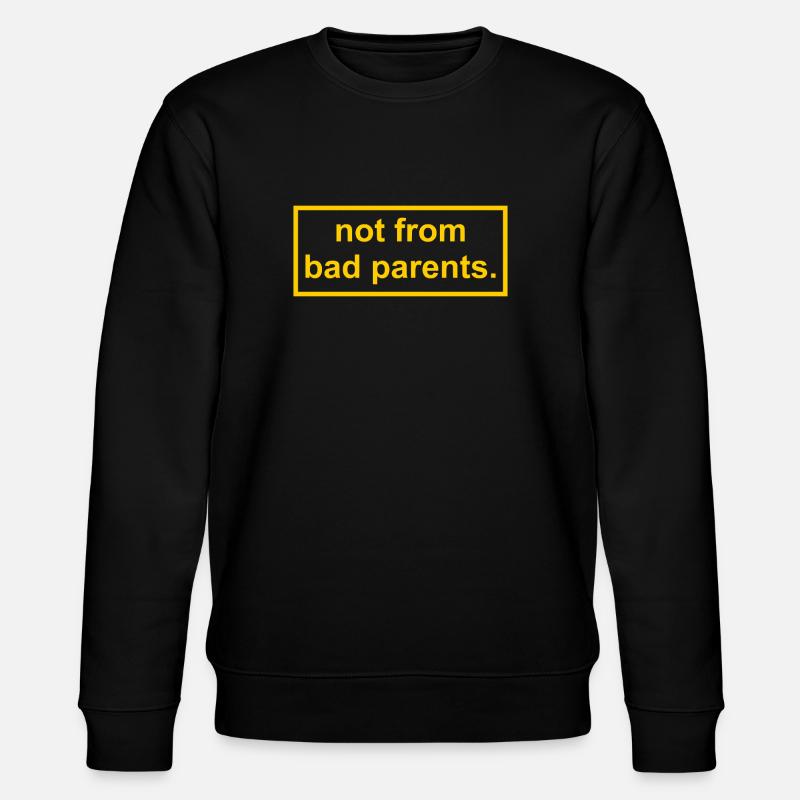 pas de mauvais parents - Sweat bio CHANGER Stanley/Stella Unisexe - noir