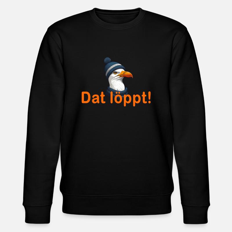 Dat löppt! - Stanley/Stella Unisex Bio-Sweatshirt CHANGER  - Schwarz