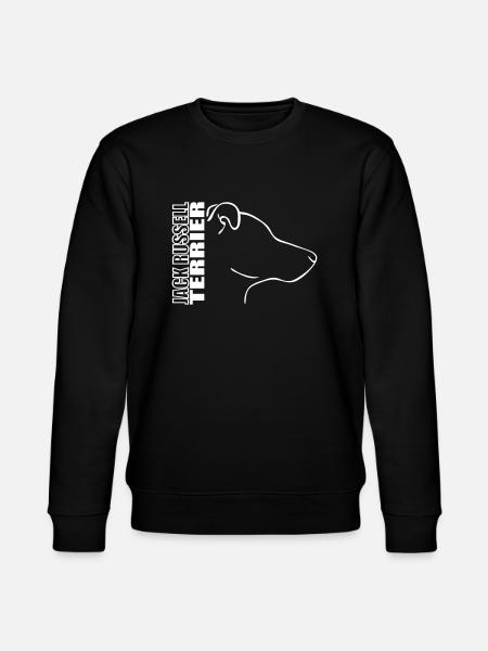 JACK RUSSELL TERRIER PROFIL - Stanley/Stella Unisex Bio-Sweatshirt CHANGER  - Schwarz