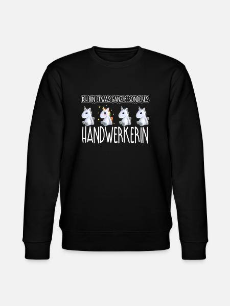 HANDWERKERIN - Toll - Stanley/Stella Unisex Bio-Sweatshirt CHANGER  - Schwarz