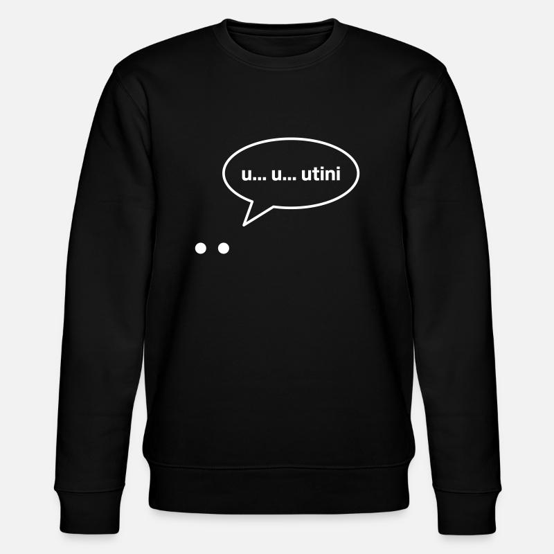 utini - Stanley/Stella CHANGER Unisex Organic Sweatshirt - black