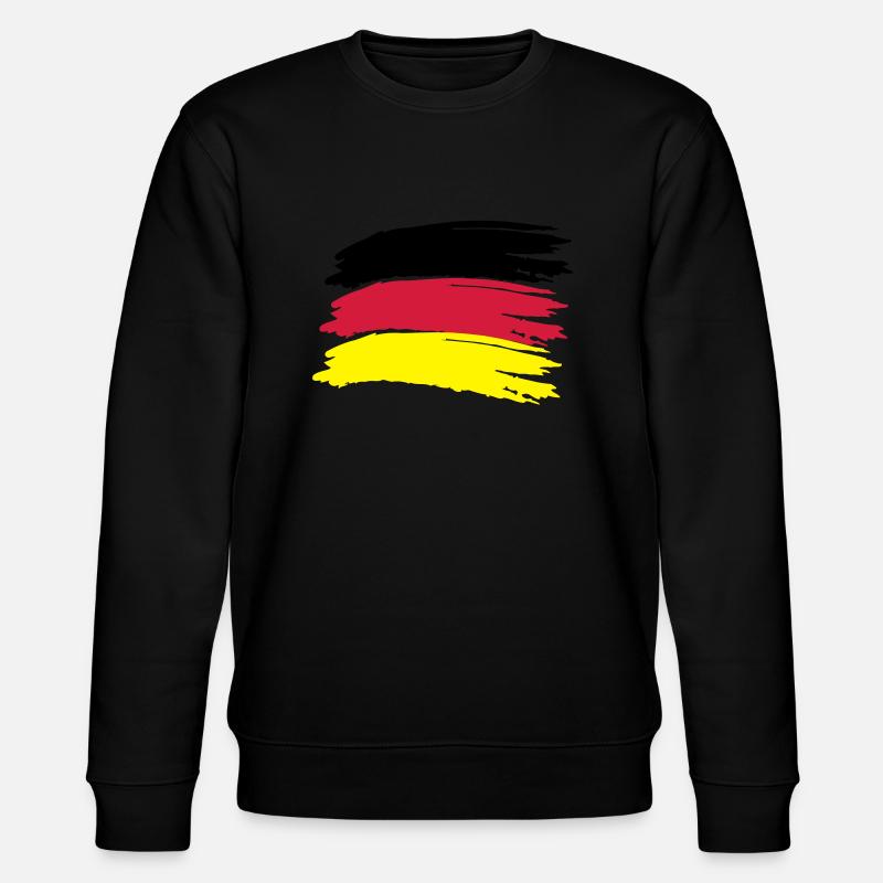 Drapeu d'Allemagne - Sweat bio CHANGER Stanley/Stella Unisexe - noir