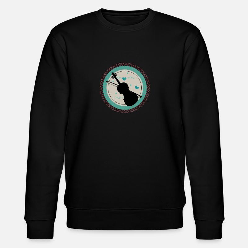 violon - Sweat bio CHANGER Stanley/Stella Unisexe - noir