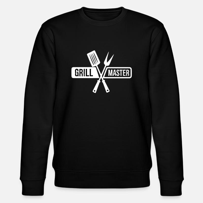 Grill Master - Stanley/Stella Unisex Bio-Sweatshirt CHANGER  - Schwarz
