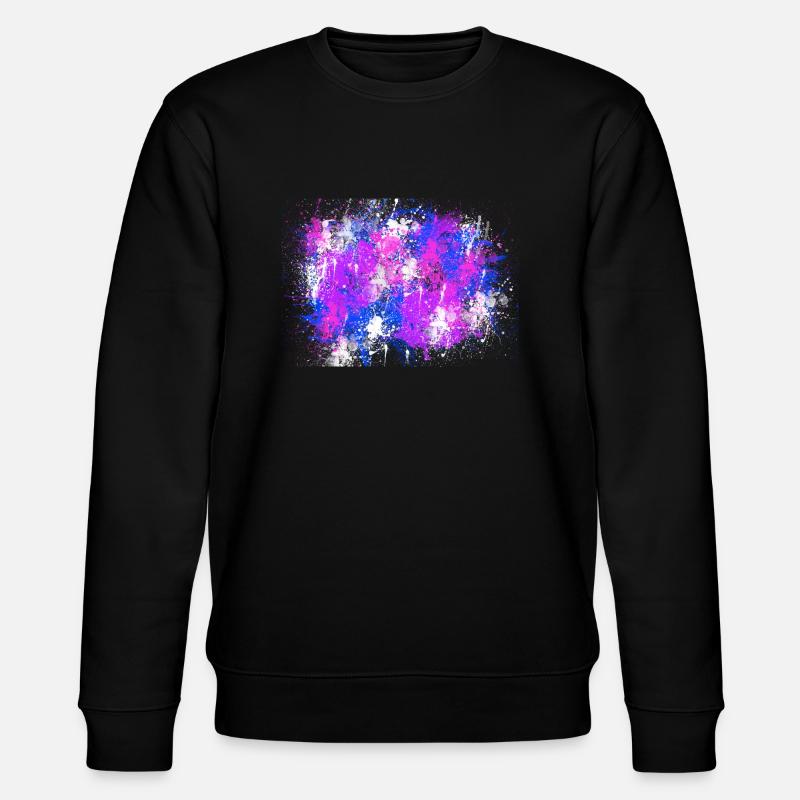 Farbenfoh - Stanley/Stella Unisex Bio-Sweatshirt CHANGER  - Schwarz