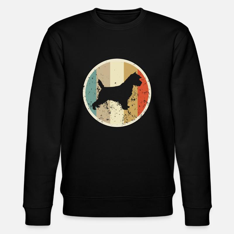 Cairn Terrier - Stanley/Stella Unisex Bio-Sweatshirt CHANGER  - Schwarz