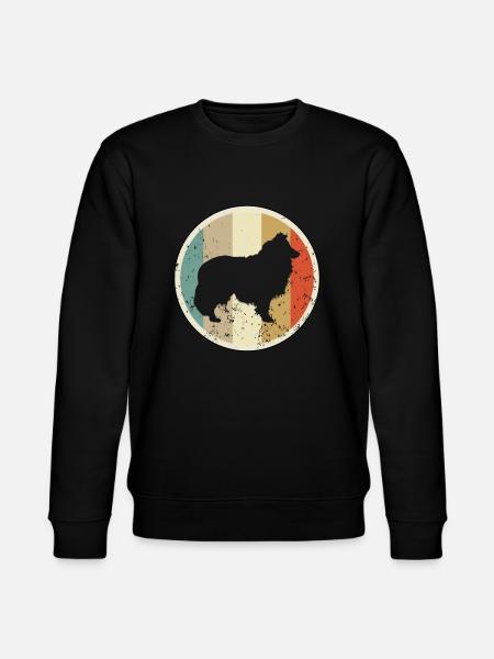 Shetland Sheepdog Sheltie - Stanley/Stella Unisex Bio-Sweatshirt CHANGER - Schwarz