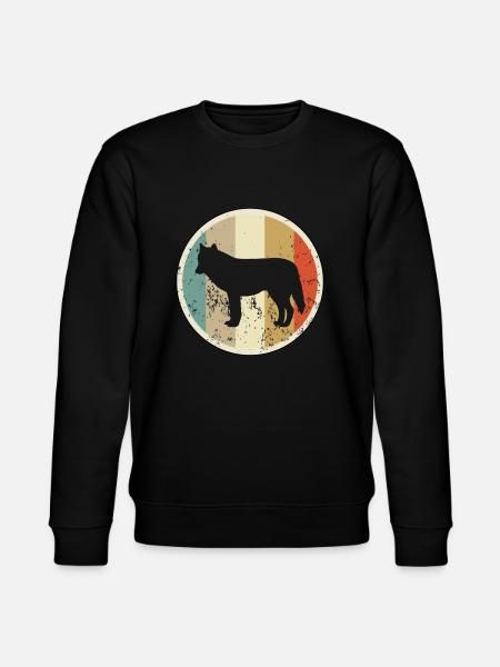 Wolf Wölfe - Stanley/Stella Unisex Bio-Sweatshirt CHANGER - Schwarz