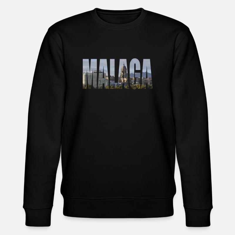 MALAGA - Stanley/Stella Unisex Bio-Sweatshirt CHANGER  - Schwarz