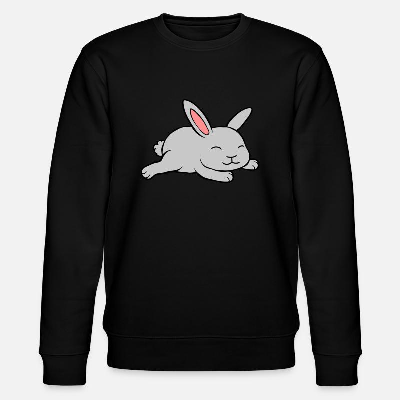 Petit lapin mignon - Sweat bio CHANGER Stanley/Stella Unisexe - noir