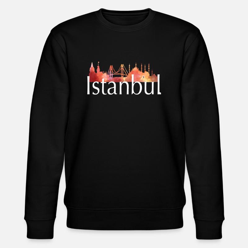 Istanbul - Stanley/Stella Unisex Bio-Sweatshirt CHANGER  - Schwarz