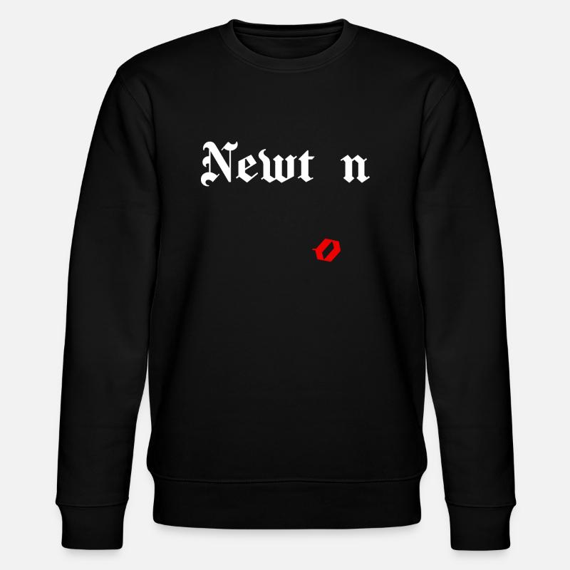 Isaac Newton - Stanley/Stella Unisex Bio-Sweatshirt CHANGER  - Schwarz