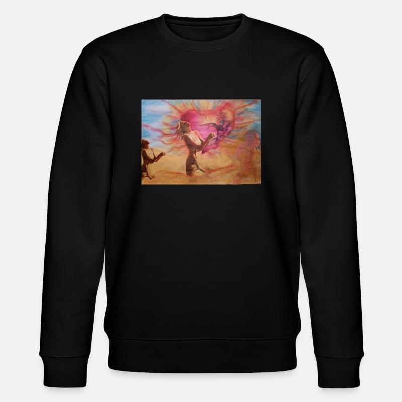 Summer - Stanley/Stella CHANGER Unisex Organic Sweatshirt - black