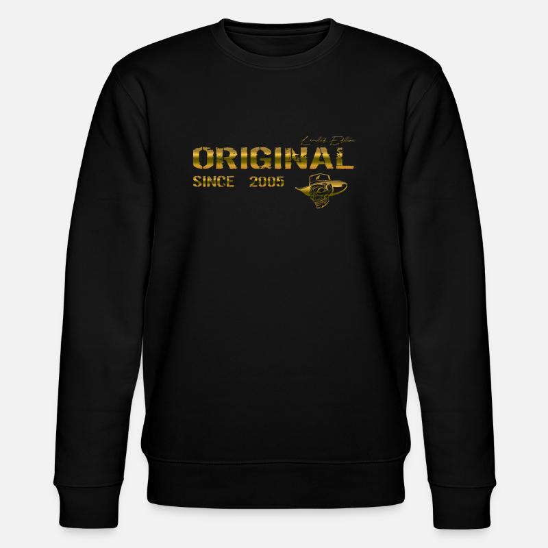 Original depuis 2005 - Sweat bio CHANGER Stanley/Stella Unisexe - noir